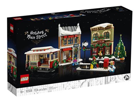 lego winter village 2022|LEGO® Winter Village review: 10308 Holiday Main。